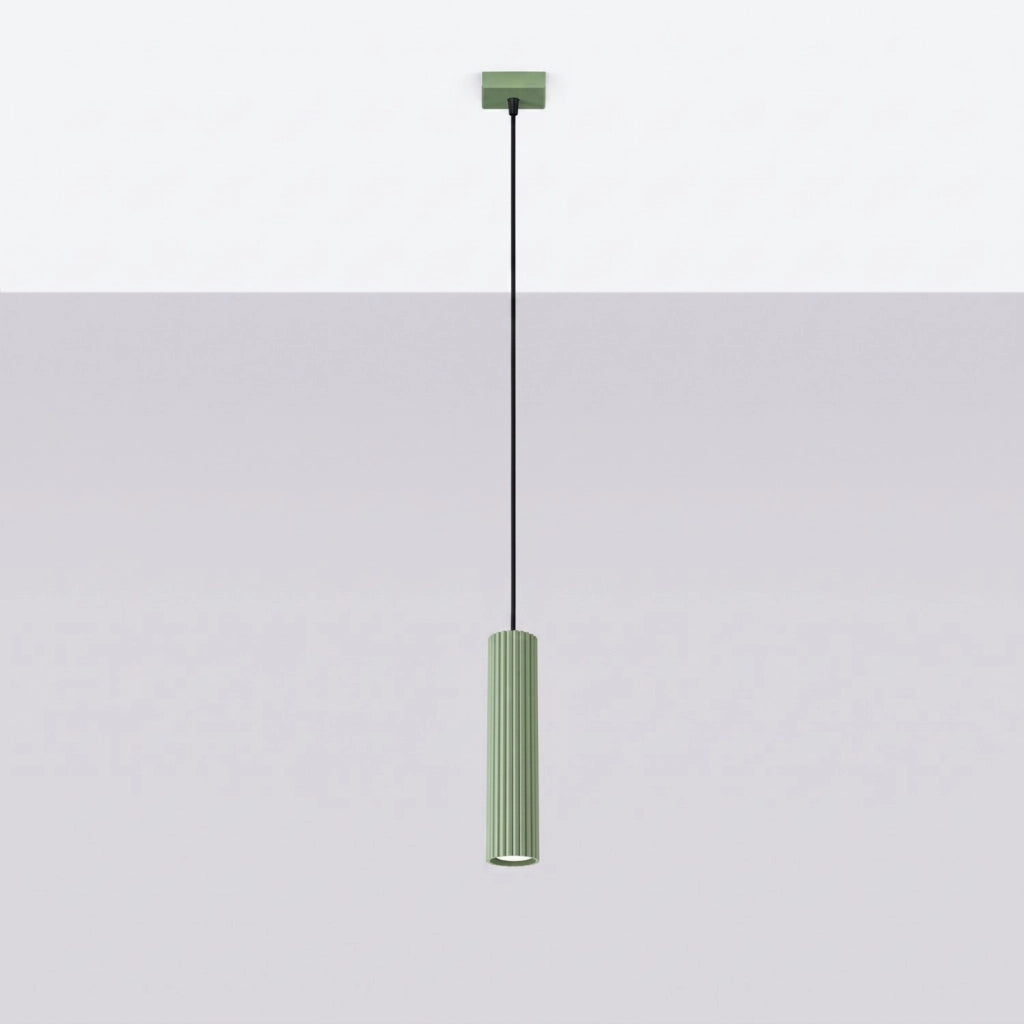 Lampada a sospensione KARBON 1 salvia