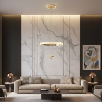 Lampada Da Soffitto G142-cp 50cm Gold