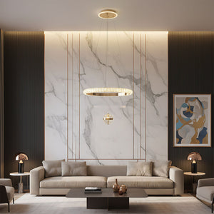 Lampada Da Soffitto G142-cp 50cm Gold