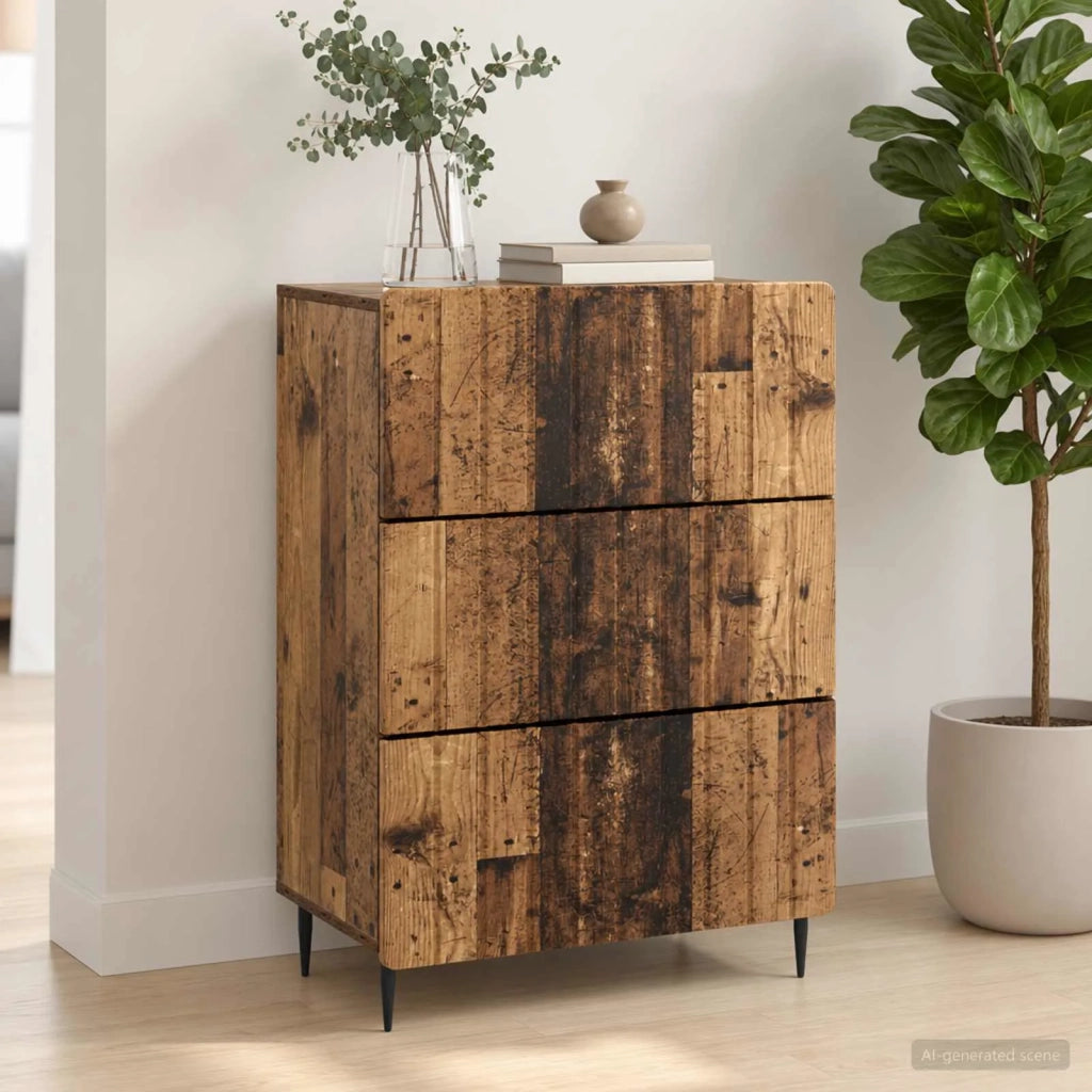 Mobile con Cassetti Legno antico 66 x 34,5 x 92 cm 894383