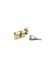 Cilindro europeo con pomolo, 30Bx30mm, ottone, 3 chiavi - Serrurerie de Picardie