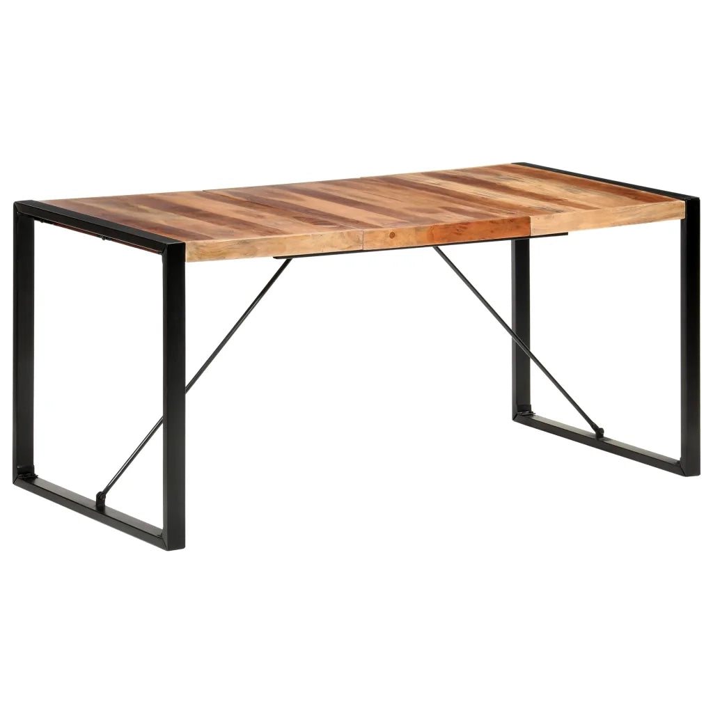 Tavolo da Pranzo 160x80x75 cm in Legno Massello 321541