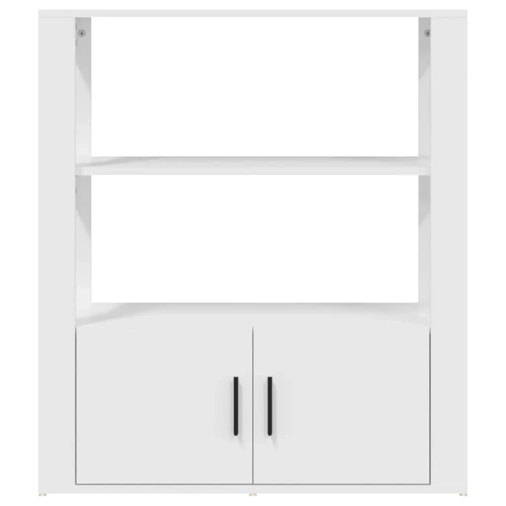 Credenza Bianca 80x30x90 cm in Legno Multistrato 819460