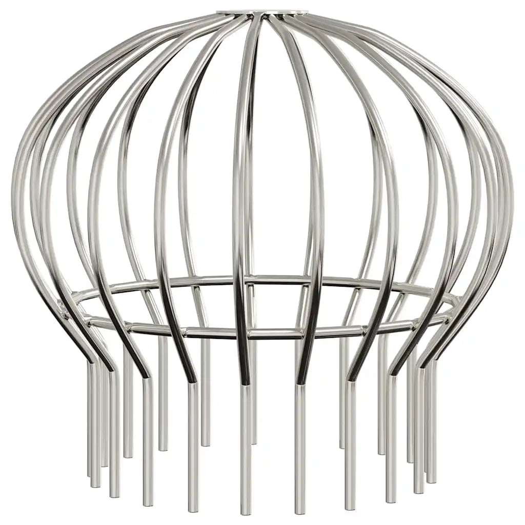 Protezione Foglie per Grondaia 2 pz Argento 160 mm CFW5867953