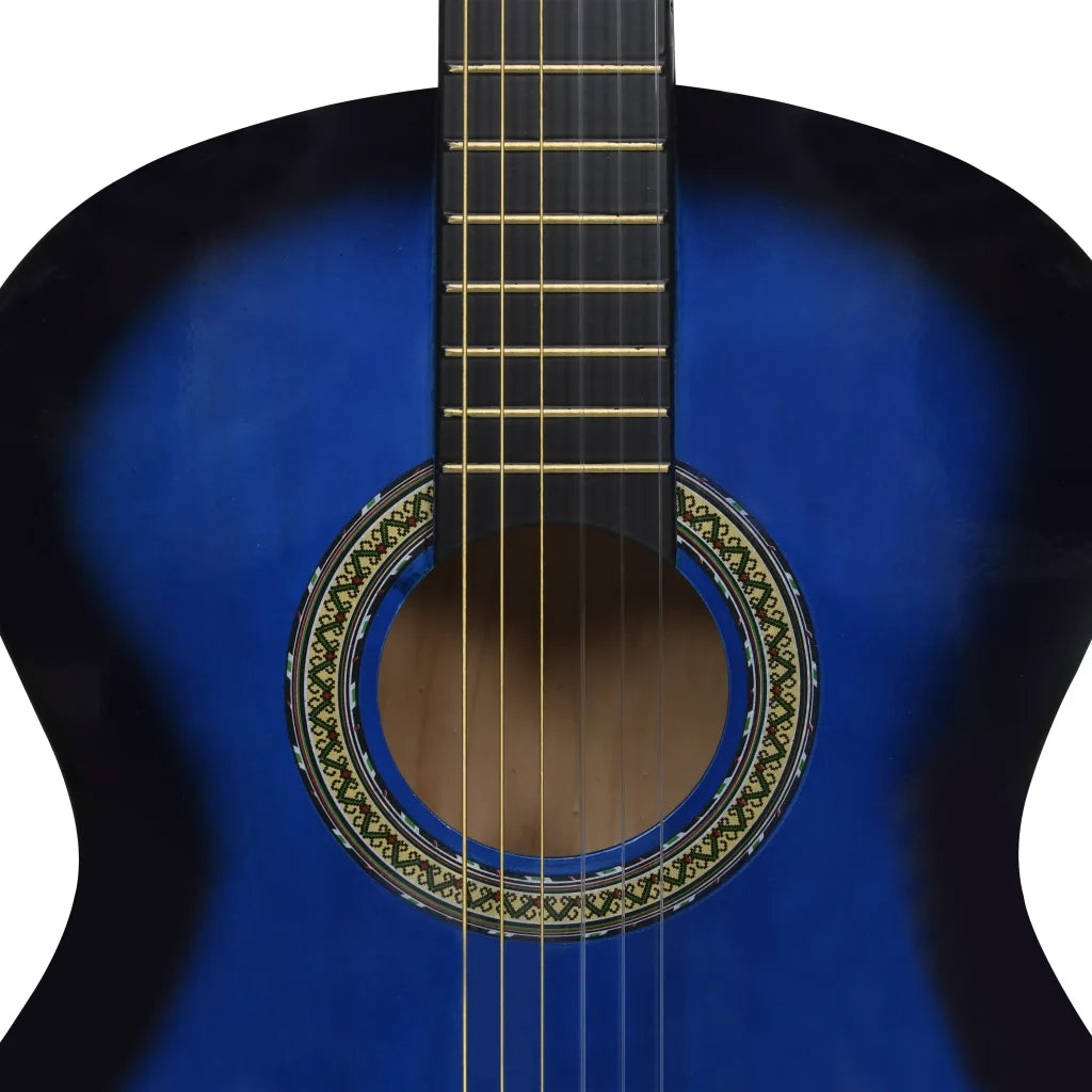 Chitarra Classica per Principianti con Custodia Blu 4/4 39" CFW3569204