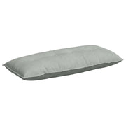 Cuscino per Schiena | Cuscino dorsale Grigio chiaro 120 x 50 cm Tessuto in Cords