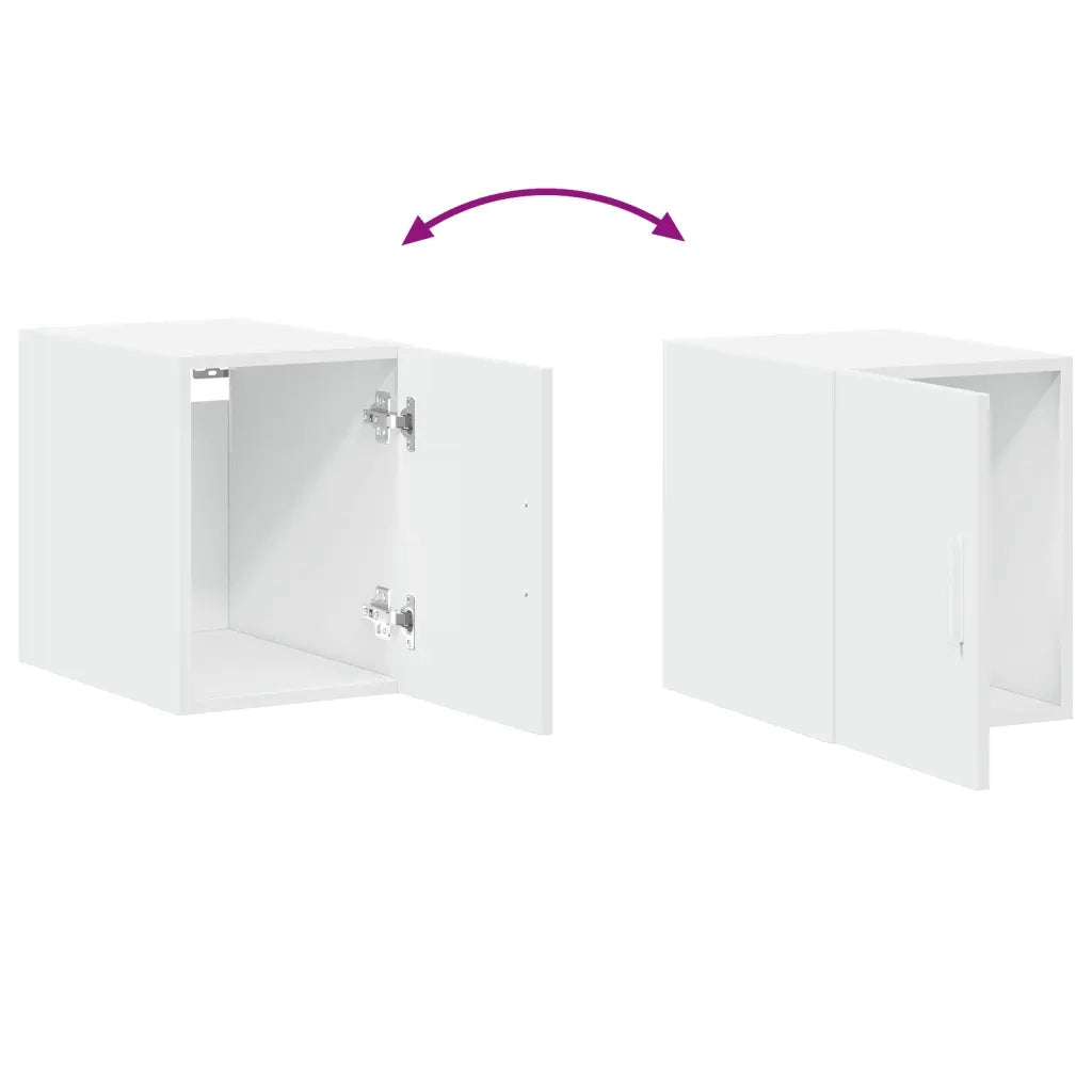 Mobile Sottile Bianco 30x42,5x225 cm in Truciolato CFW3892767