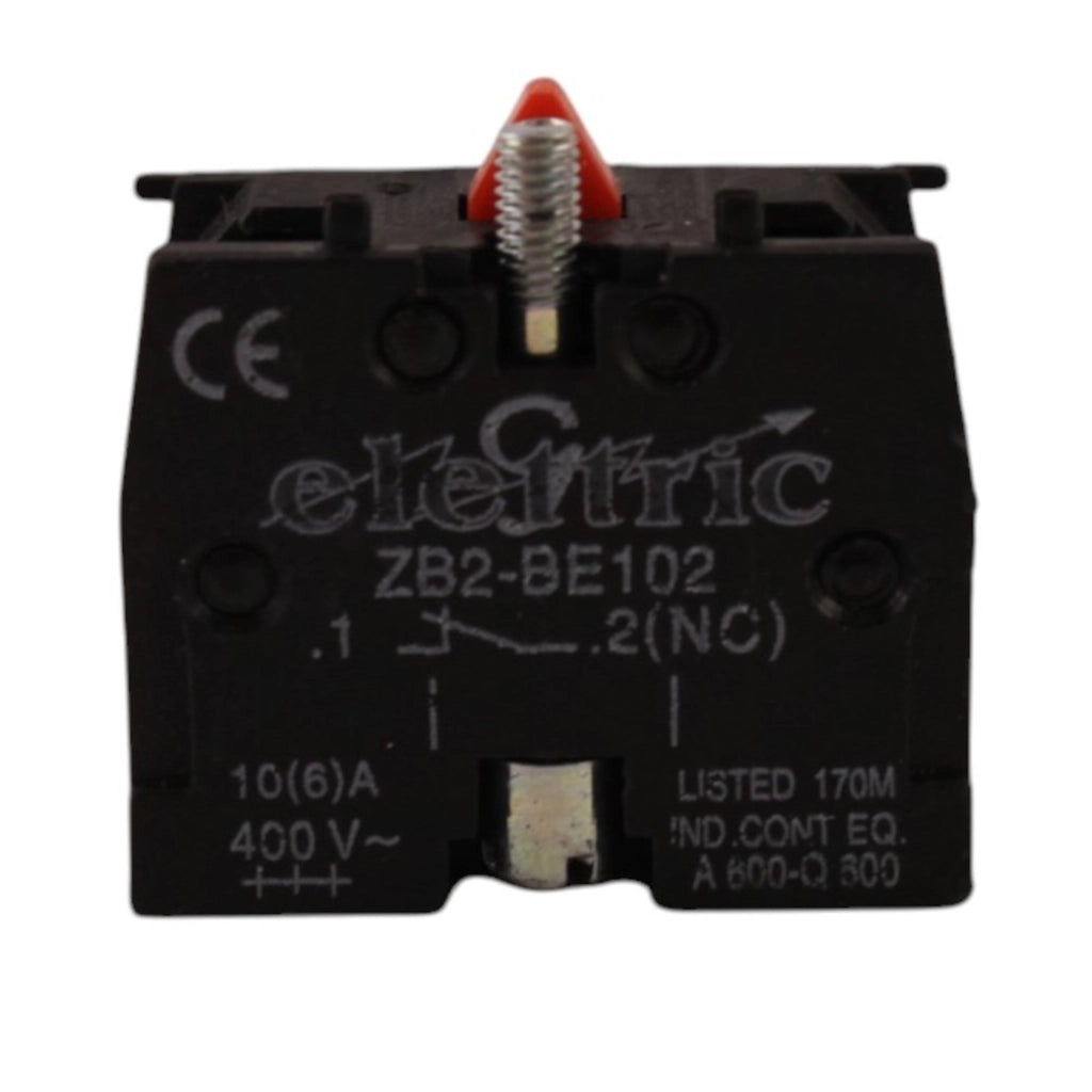 Blocco di contatto 10A 400V 2NC Gelettric