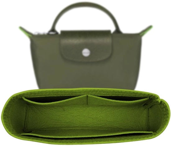 Organizzatore Pliage Mini, per Borsa Longchamp Mini, per Borsa Longchamp, con tasche multifunzione Grande capacità