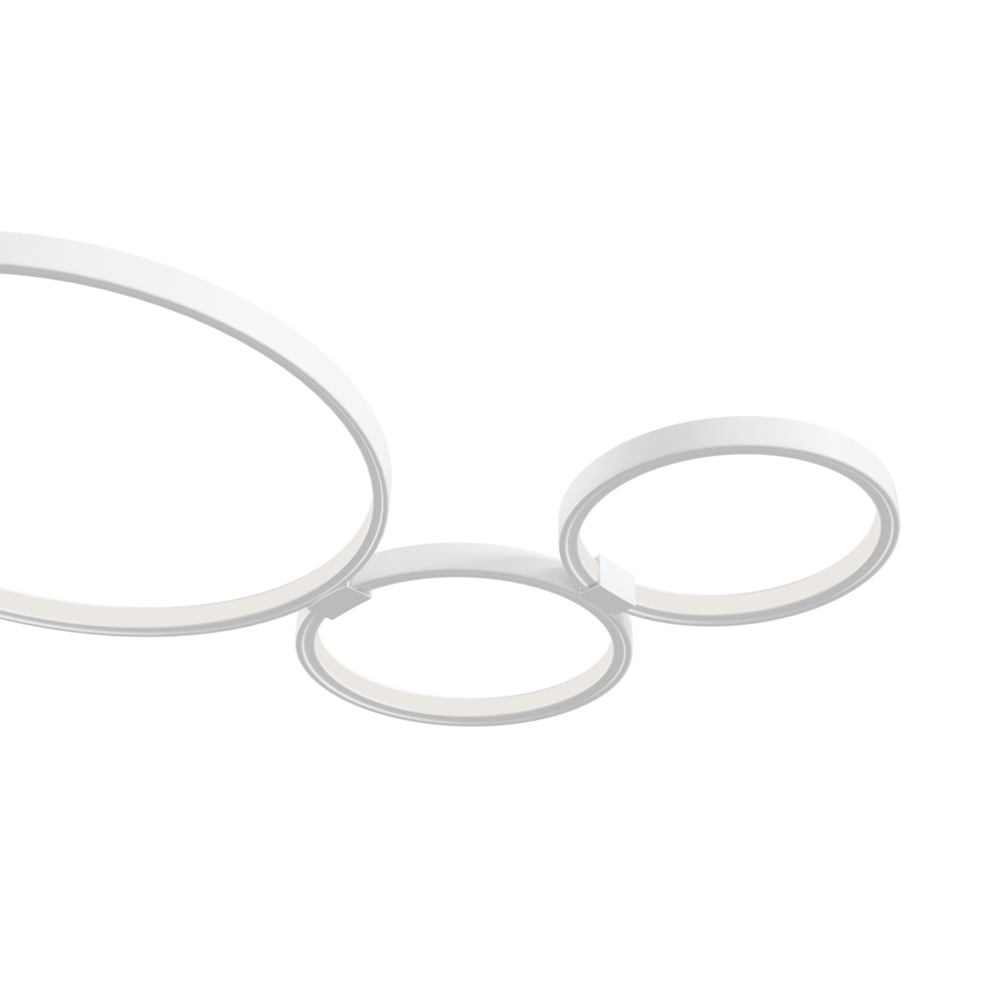 Plafoniera Modern in Metallo Olympia Bianco