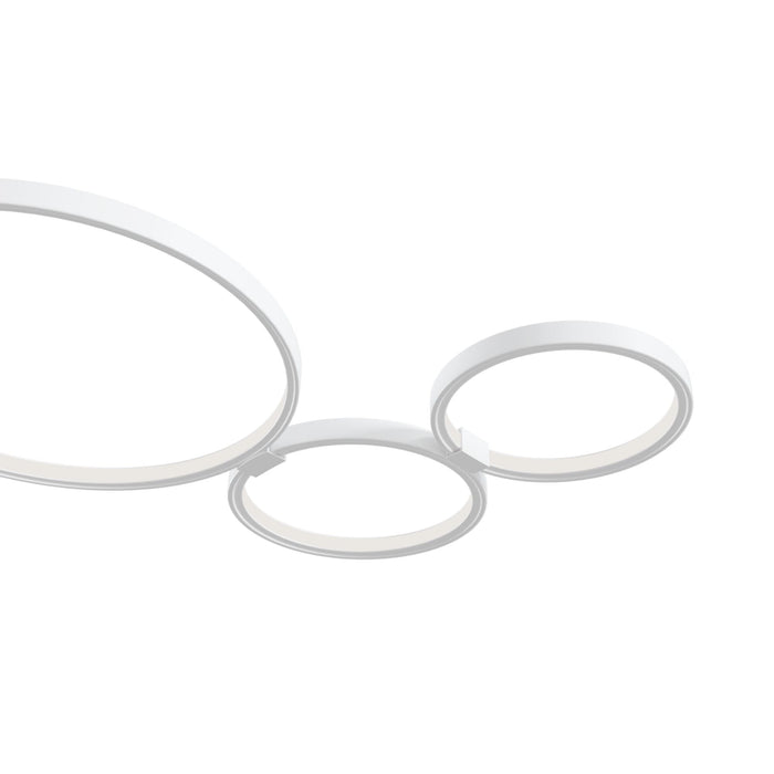 Plafoniera Modern in Metallo Olympia Bianco