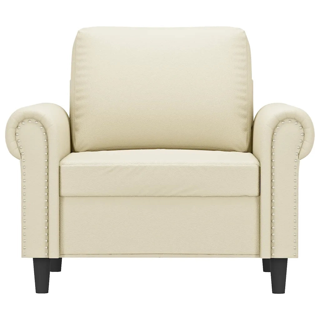 Poltrona Crema 60 cm in Similpelle 359495