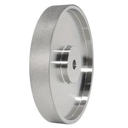 Adatto per la rifinitura di dischi abrasivi a lega di diamante, dischi abrasivi in acciaio wolframico paralleli da 6 pollici, 150 x 25 spessi, x 12,7 fori, adatto per dischi abrasivi a diamante (150 mesh)