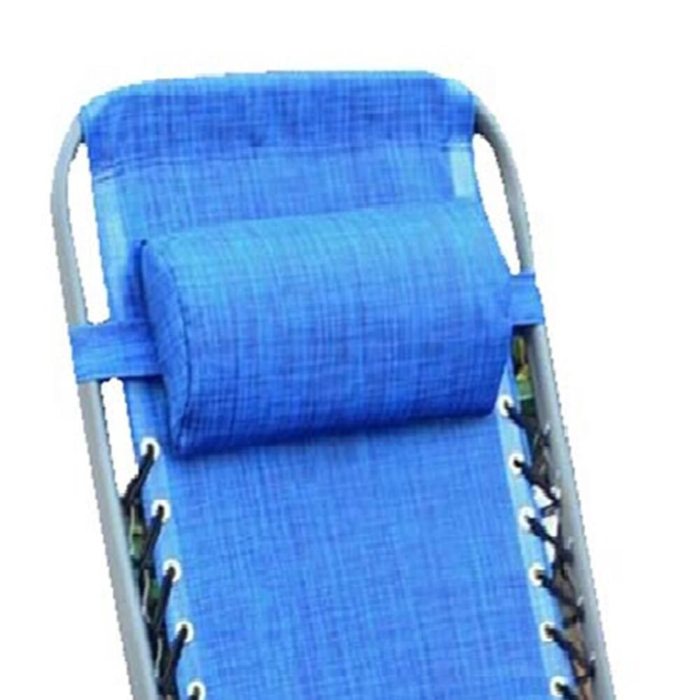 Sedia a sdraio richiudibile gravita  zero blu chiaro poltrona giardino