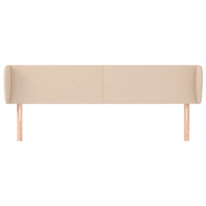 Testiera ad Orecchio Cappuccino 163x23x78/88 cm in Similpelle