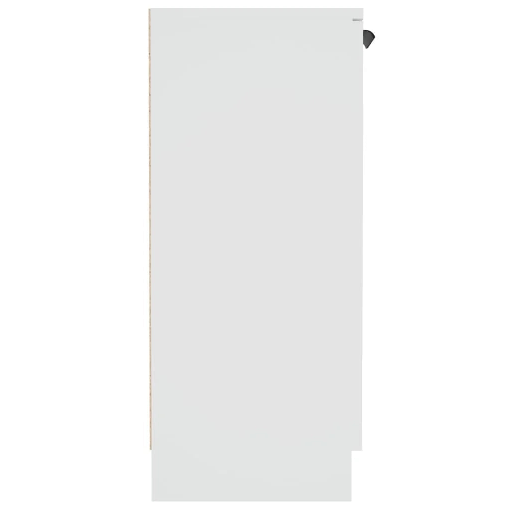 Buffet credenza cassettiera armadio mobile contenitore organizer per cucina soggiorno salotto 60 x 30 x 70 cm legno ingegnerizzato bianco 02_0030332
