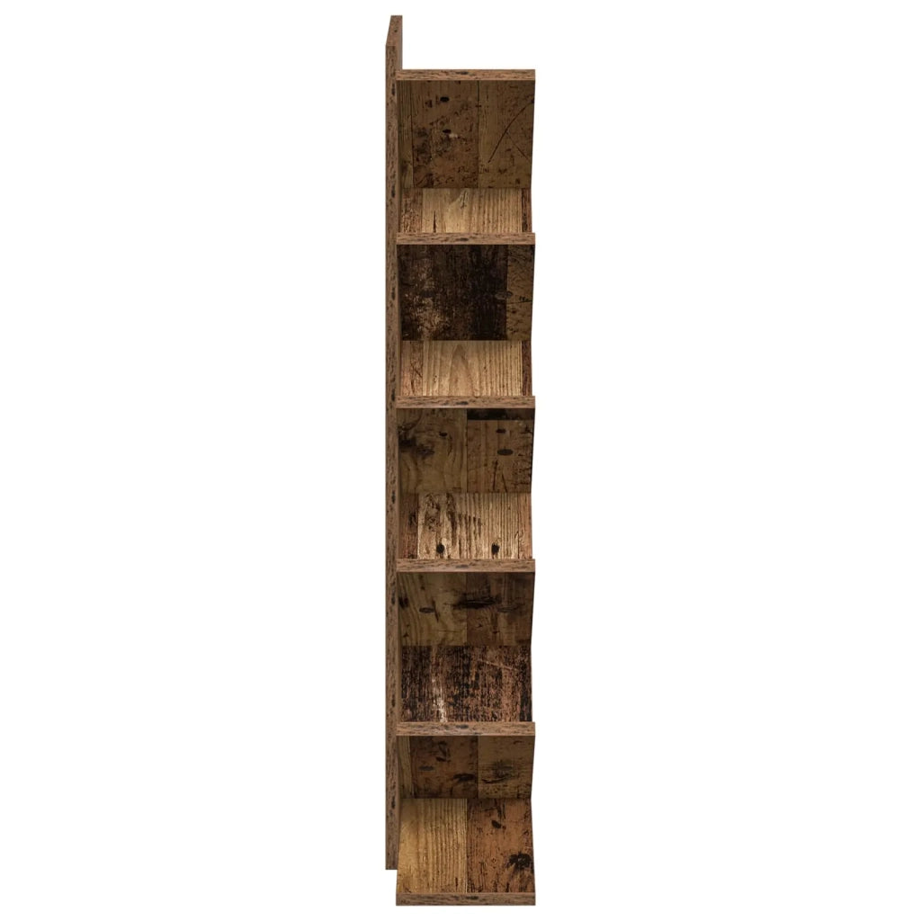 Libreria ad Albero 6 Ripiani 30 x 18 x 100 cm Legno antico 8012378