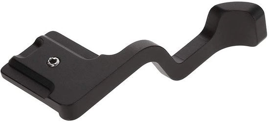 Manubrio per fotocamere digitali - Lega di alluminio - Comfort di presa - Installazione semplice - Compatibile con X-T1 - Nero - Resistente agli urti - Maniglia per fotocamera