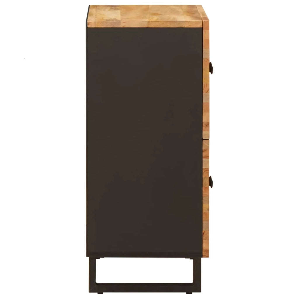 Mobile laterale Marrone 60 x 33 x 75 cm Legno di mango massello 4018322