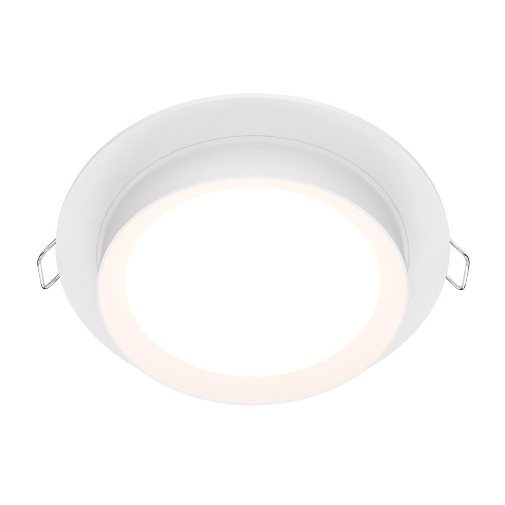 Maytoni Hoop faretto incasso tondo bianco GX53 15W