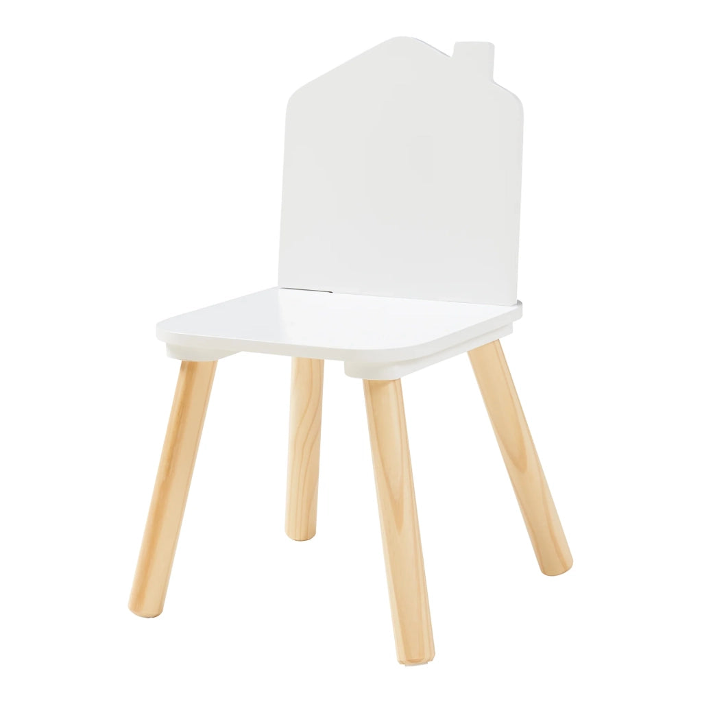 Set tavolo da disegno per bambini e 2 sedie bianco 03_0009445