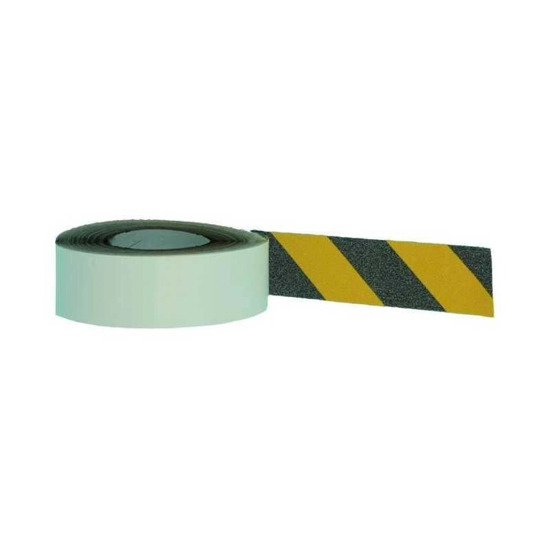 Nastro Antiscivolo Boston Giallo/Nero 18 M H. 50 Mm