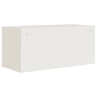 Armadio Classificatore Bianco 90x40x240 cm in Acciaio 3188315