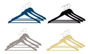 MAURY'S SET 3 STAMPELLE GRUCCE PORTA ABITI CLASSICHE IN LEGNO 3PZ