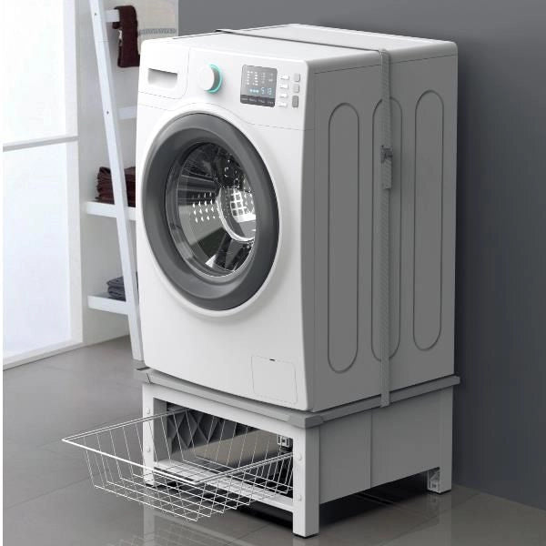 Meliconi base basket rialzo 30cm con cassetto lavatrice/asciugat - 8006023292042