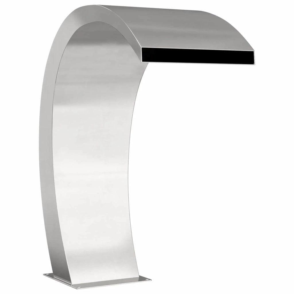 Fontana da Piscina Argento 60 x 30 x 70 cm Acciaio Inox 42039241