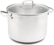 Pentola ceramica 24cm - Resistente al lavastoviglie e compatibile con induzione | Smalto salutare senza PFAS