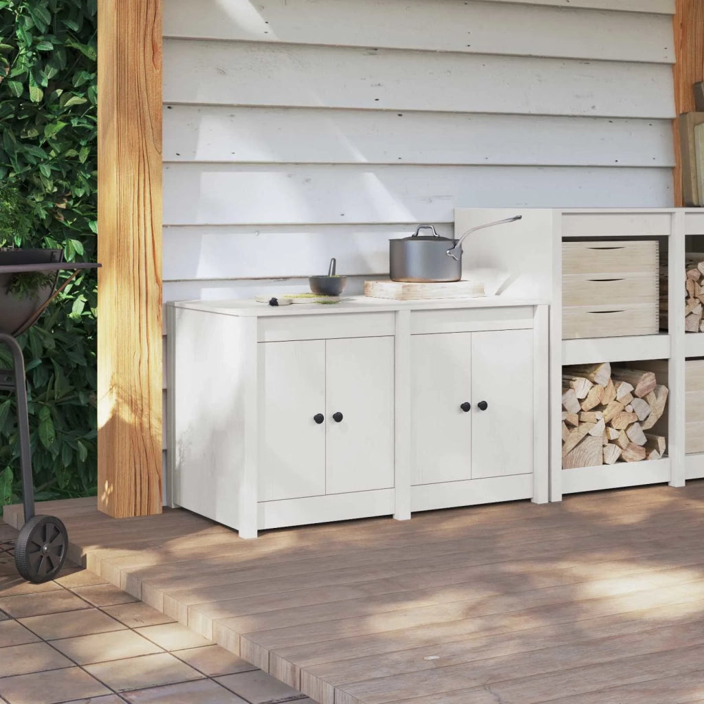 Pensile da cucina | Mobile da cucina con lo scaffale MEPPEL Bianco 106 x 55 x 64 cm