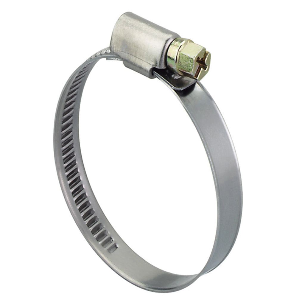 FASCETTA INOX STRINGITUBO PER TUBI FLESSIBILI- 110-130 mm- FISCH- pezzi 25