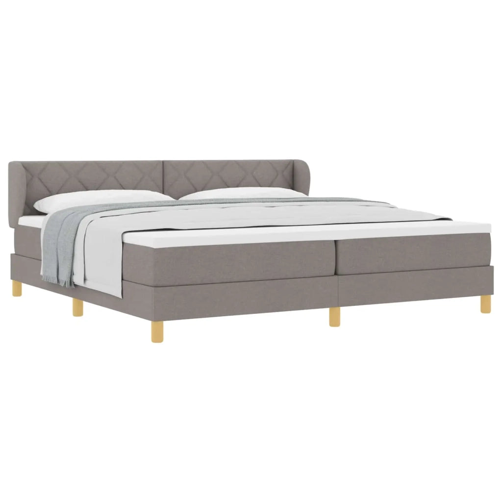 Letto a molle con materasso Talpa 200 x 200 cm Tessuto 3340301