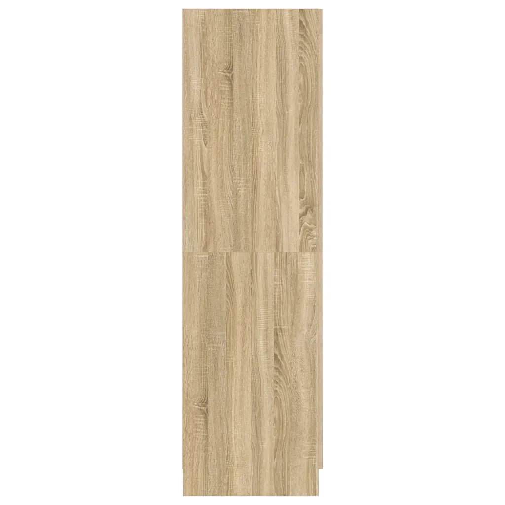 Armadio Rovere Sonoma 82,5x51,5x180 cm in Legno Multistrato 803437