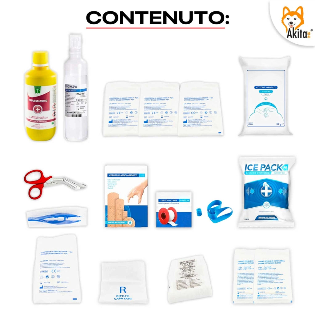 Akitaink Cassetta Pronto Soccorso Allegato 2 DM388