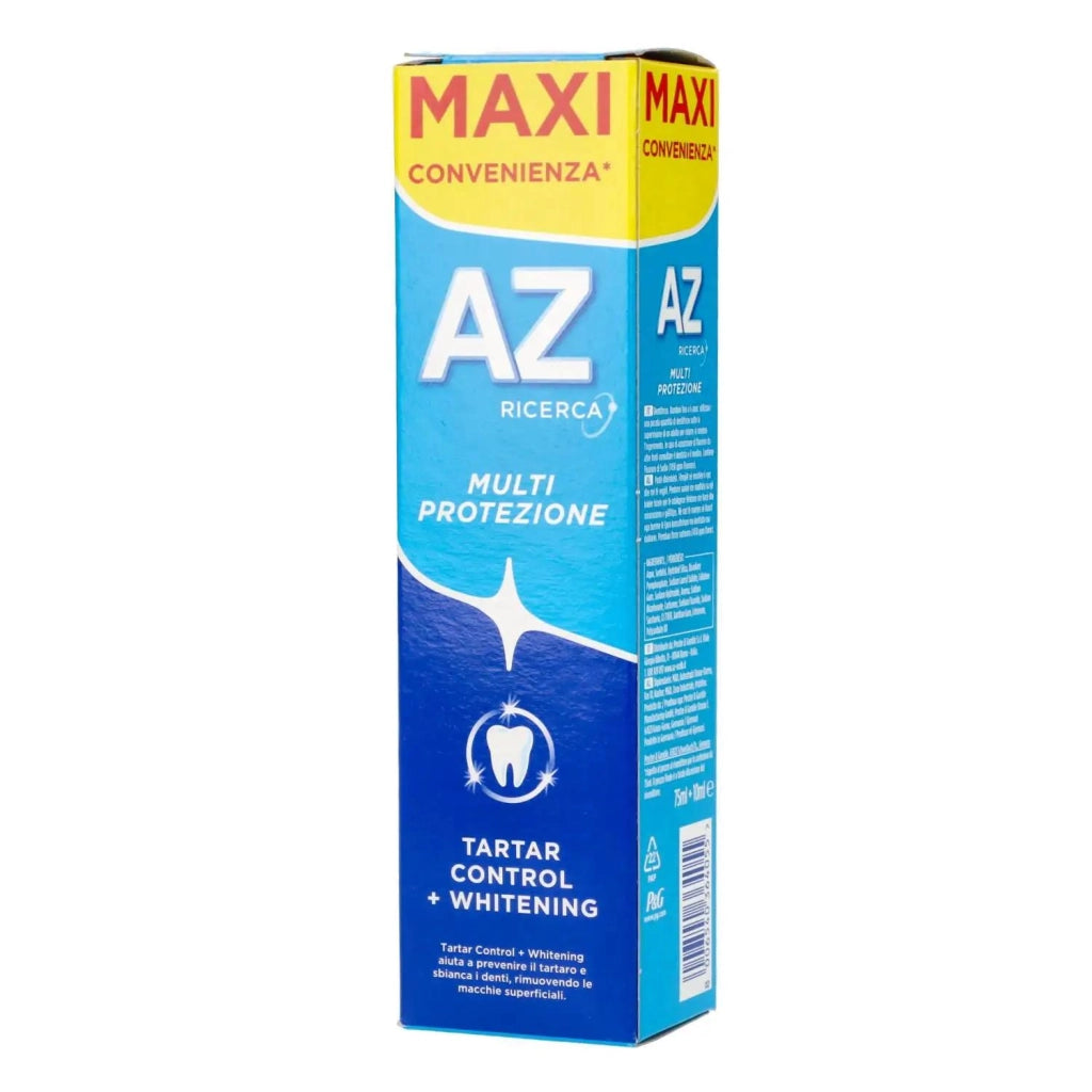 AZ DENTIFRICIO FORMATO DA 75+10ML TARTAR CONTROL WHITENING
