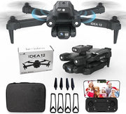 Drone con Canna da Presa - 1080P - Canna da Presa Verstatile - 360° - Comando a Distanza - Per Bambini - Per Adulti - Evitamento degli Ostacoli