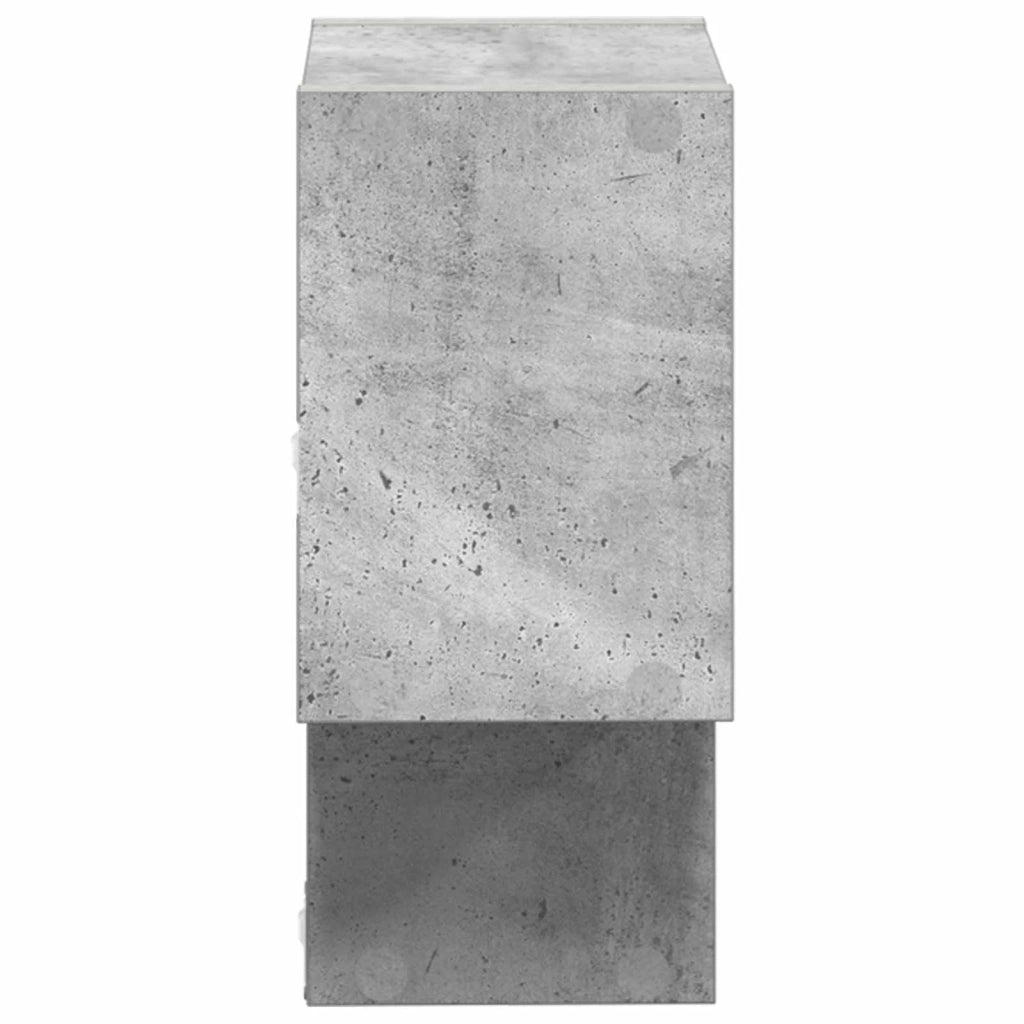 Scaffale da parete A parete Grigio 55 x 15 x 35 cm 8012111