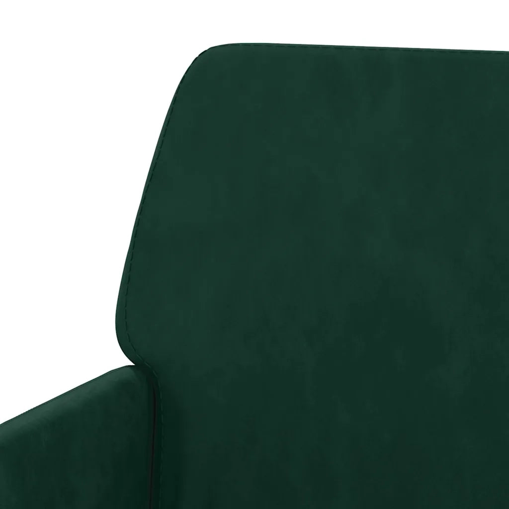 Panca Verde Scuro 108x79x79 cm in Velluto CFW4725948