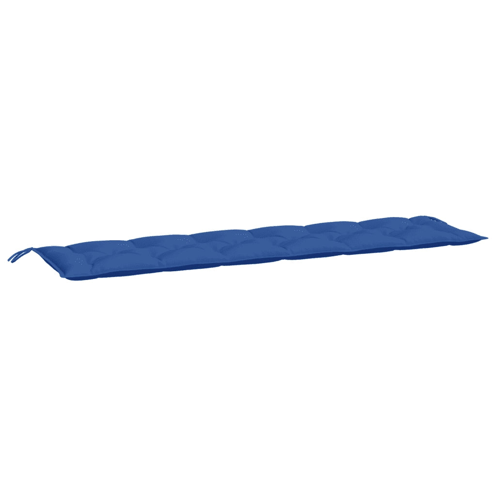 Cuscino per Panca Giardino Blu Reale 200x50x7 cm Tessuto Oxford 361650