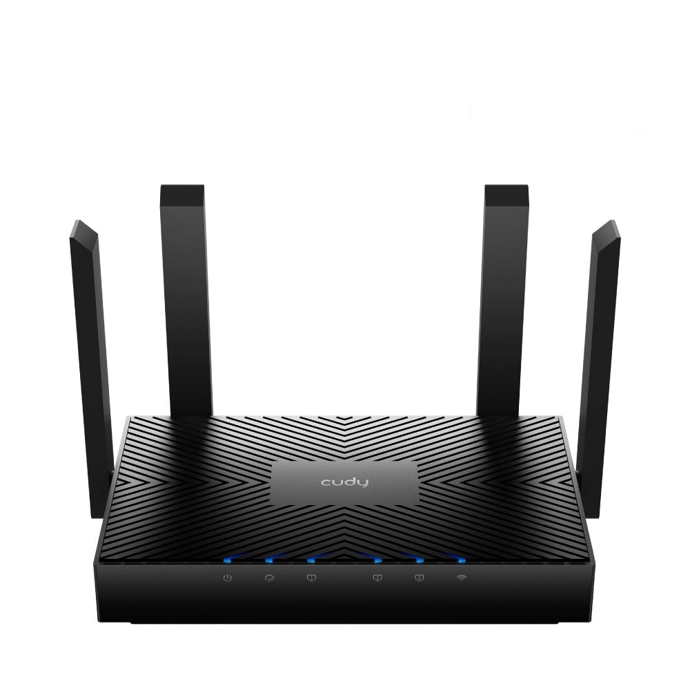 Router wifi6 ax1500 1201/300mbp 4pg igabit 5dbi fixed mesh router - WR3000