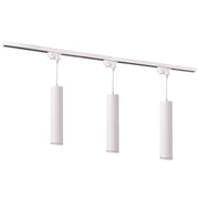 Sistema binario PARIS bianco 1m, 3 pendenti GU10 Polux