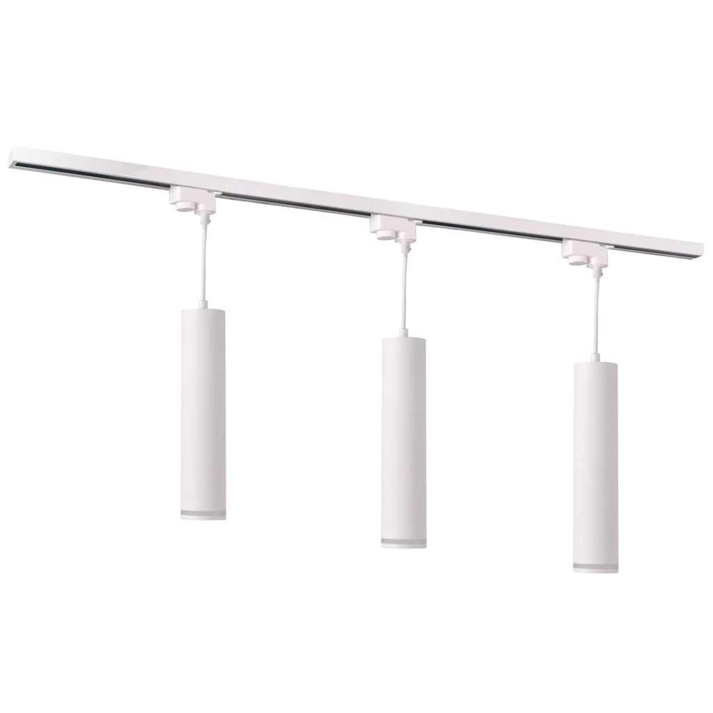 Sistema binario PARIS bianco 1m, 3 pendenti GU10 Polux