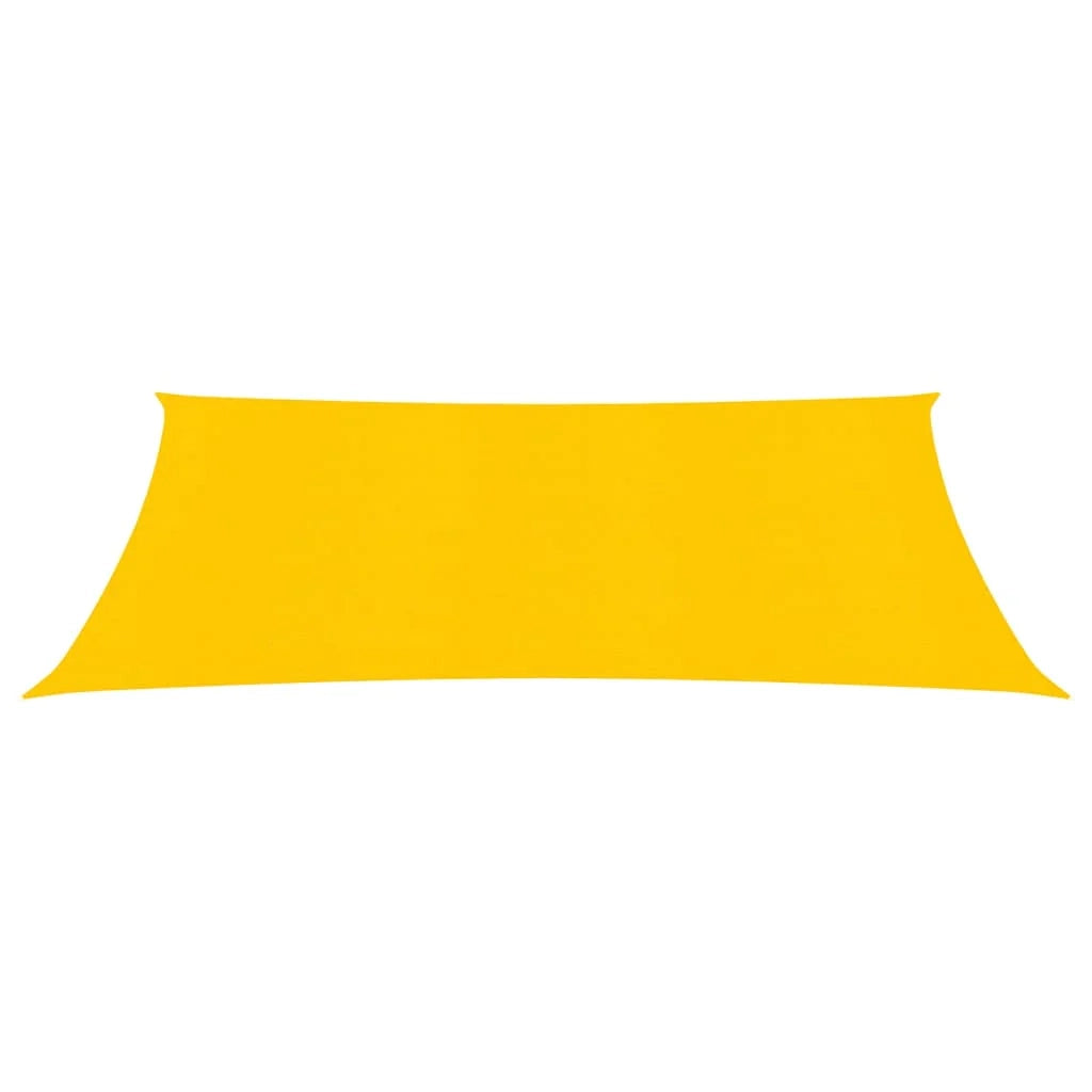 Vela ombreggiante 160 g/m² 2 x 5 m HDPE giallo 02_0009119