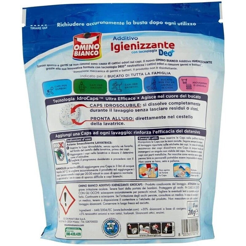OMINO BIANCO IDROCAPSULE IGIENIZZANTE 30 CAPS