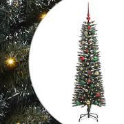 Albero di Natale | Decorazioni natalizie artificiale con 150 LED Verde 150 cm