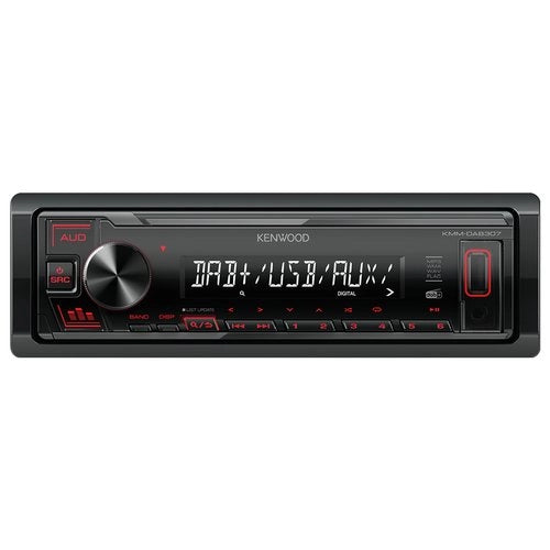 Kenwood kmm-dab307 ricevitore multimediale per auto nero 200 w - 0019048231888