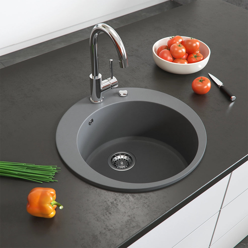 Bergström Lavello Grigio 50.5 x 50.5 cm Rotondo