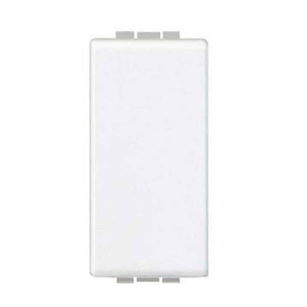 Trade Shop - Pulsanti Modulo Tasto Copriforo 2 Pezzi Pulsante Lk40056 Bianco 4,5hx2.3lx1.4scm -